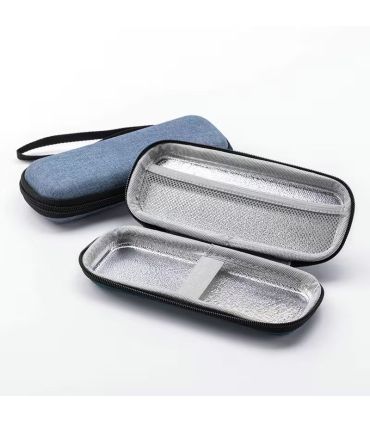 Estuche Maquinilla Afeitar Rígido SensaBien Azul - 1