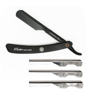 Navaja Barbero Parker PTABK Ajustable Negra - 1