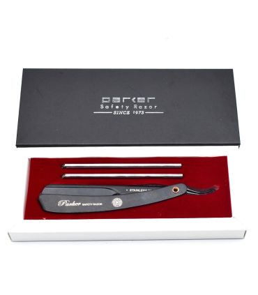 Navaja Barbero Parker PTABK Ajustable Negra - 6