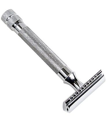 Maquinilla Afeitar Parker 91R Peine Cerrado Cromada - 1