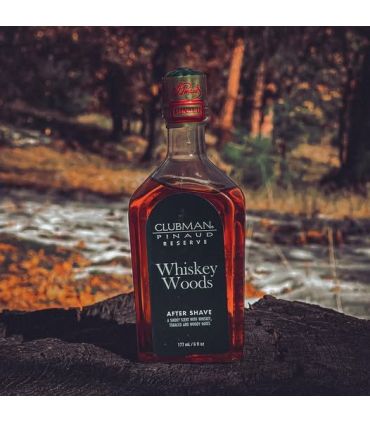 After Shave Whiskey Woods Clubman Pinaud 177 ml - 4