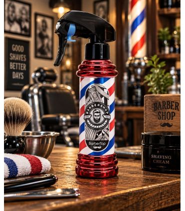 Pulverizador de Agua Barbería Retro Rojo SensaBien - 1