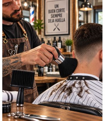 Juego de 2 Cepillos Limpiacuellos Barbería SensaBien - 2