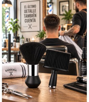 Juego de 2 Cepillos Limpiacuellos Barbería SensaBien - 3