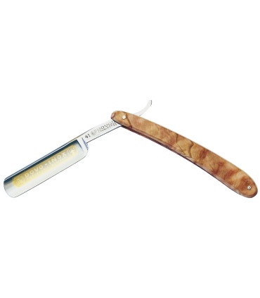 Navaja de Afeitar DOVO Madera de Olivo 5/8" - 4