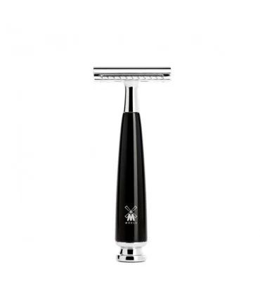 Set de Afeitado Clásico MÜHLE Rytmo Negro | 3 Piezas