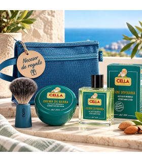 k Afeitado BÍO Cella Milano Jabón, Aftershave y Brocha Nom - 1