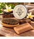Set Cepillo y Peine Barba Caoba y Bálsamo Vainilla SensaBien - 1