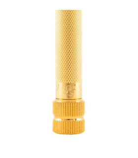 Maquinilla de Afeitar Merkur Chapada en Oro 34G Peine Cerrado - 4