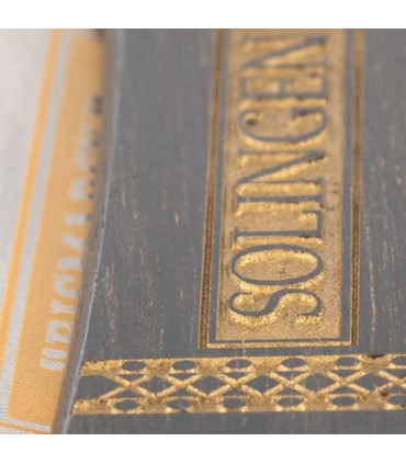 Navaja de Afeitar Dovo Bismarck 6/8" Mango Madera de Ébano - 6