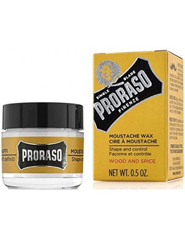 Cera Bigote Proraso Madera y Especias 15 ml