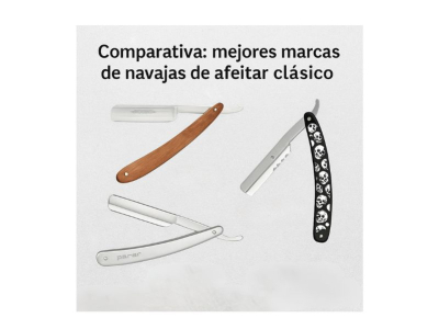 Comparativa mejores navajas de afeitar