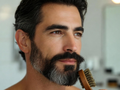 ¿Cómo cepillar la barba de manera efectiva?