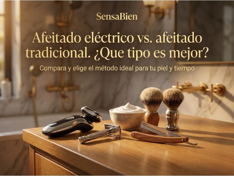 Afeitado eléctrico vs. afeitado tradicional. ¿Que tipo es mejor?